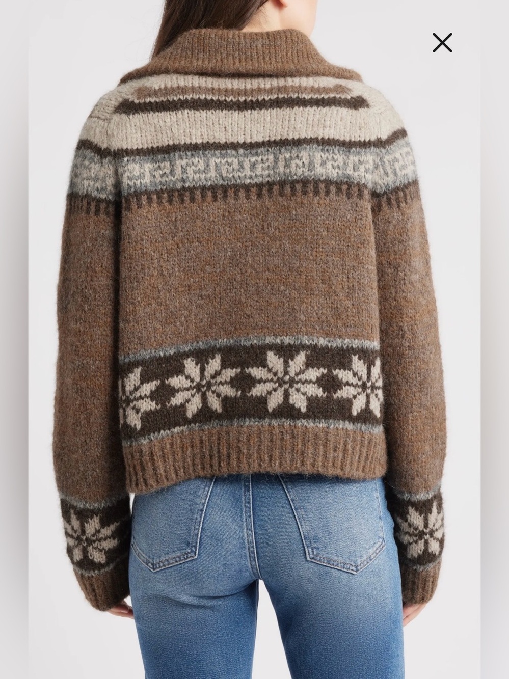 THE GREAT Nordic Scholar Cardigan - SOLD OUT - Picture 6 of 10